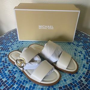 Michael Kors Summer Sandler in cream